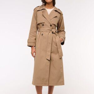 Brand new Abercrombie & Fitch Trench Classic Trench Coat